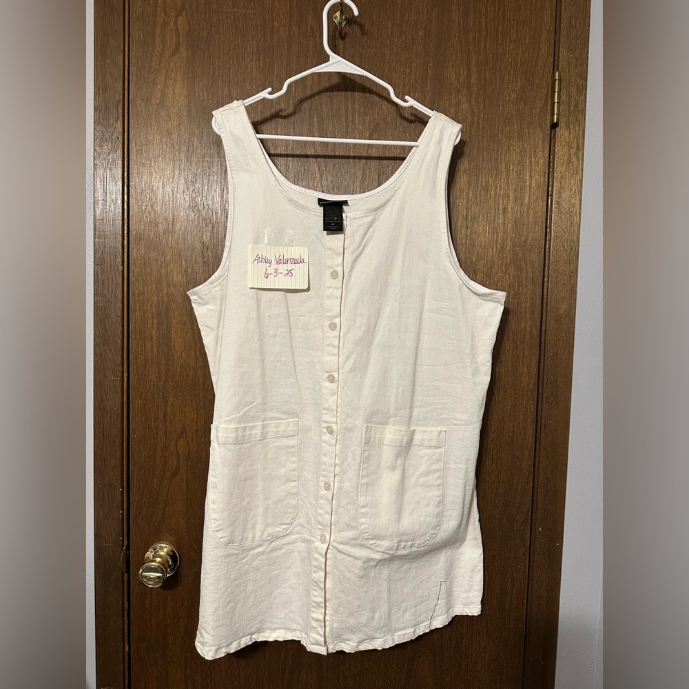 Nooworks Chloe in White Hemp - Size 4X (Brand new without tags, never worn)